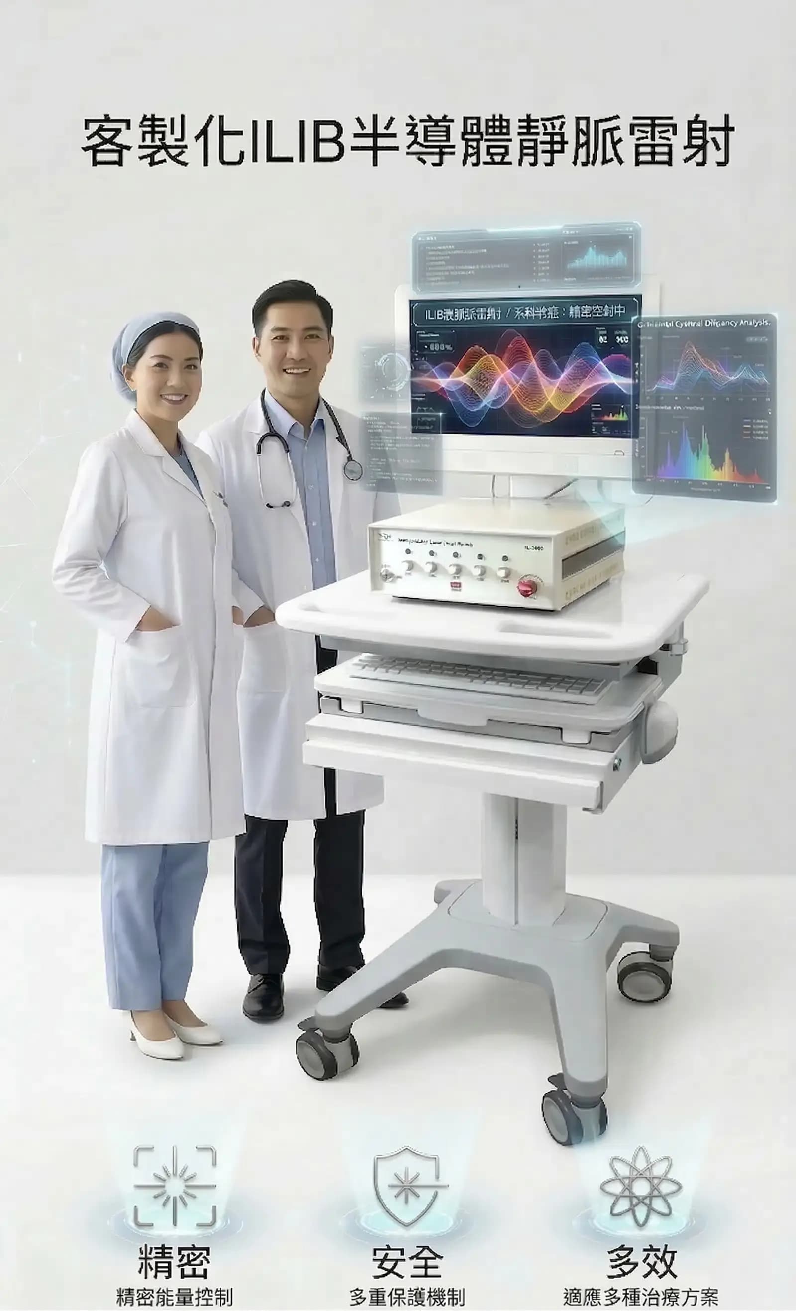 ILIB 靜脈雷射儀器與治療環境